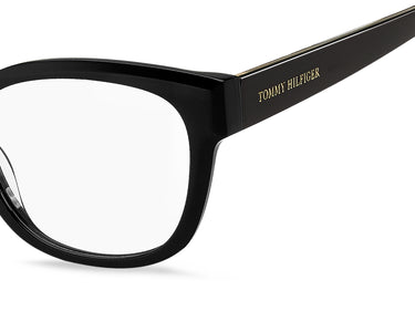 Premium Women Tommy Hilfiger Eyeglasses: TH 1864 - Black - SpecSMART Eye Clinic (Zoom View)